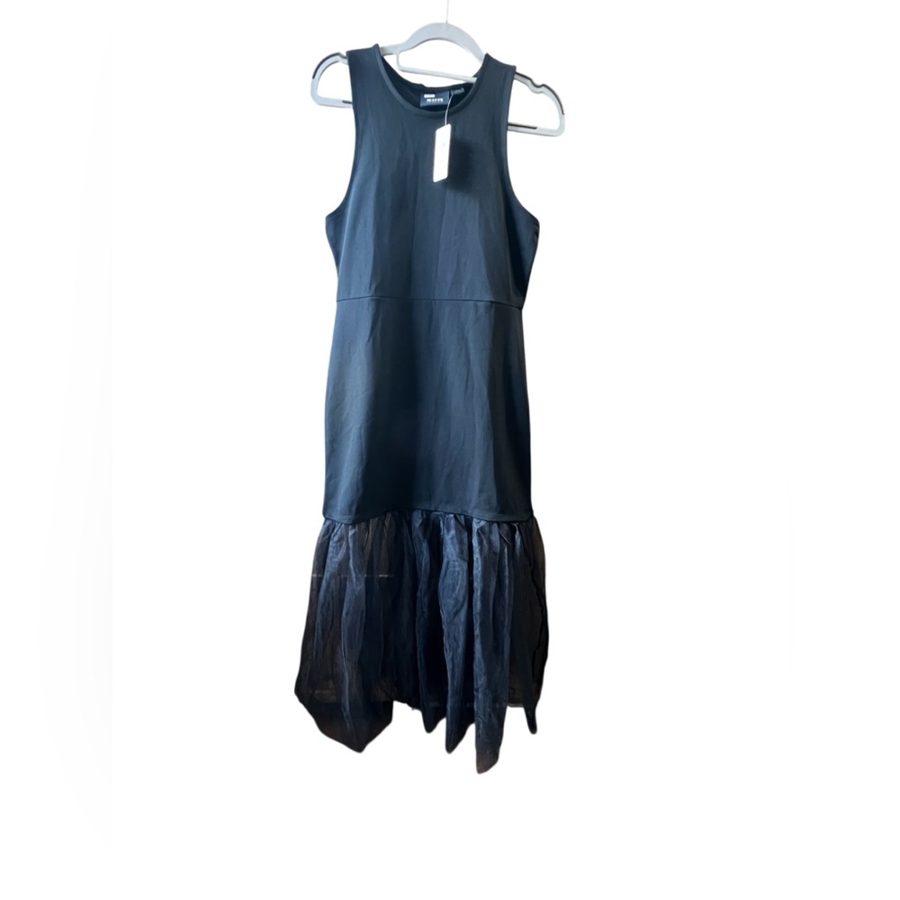 Anthropologie Maeve tuelle-Hem slim tank dress